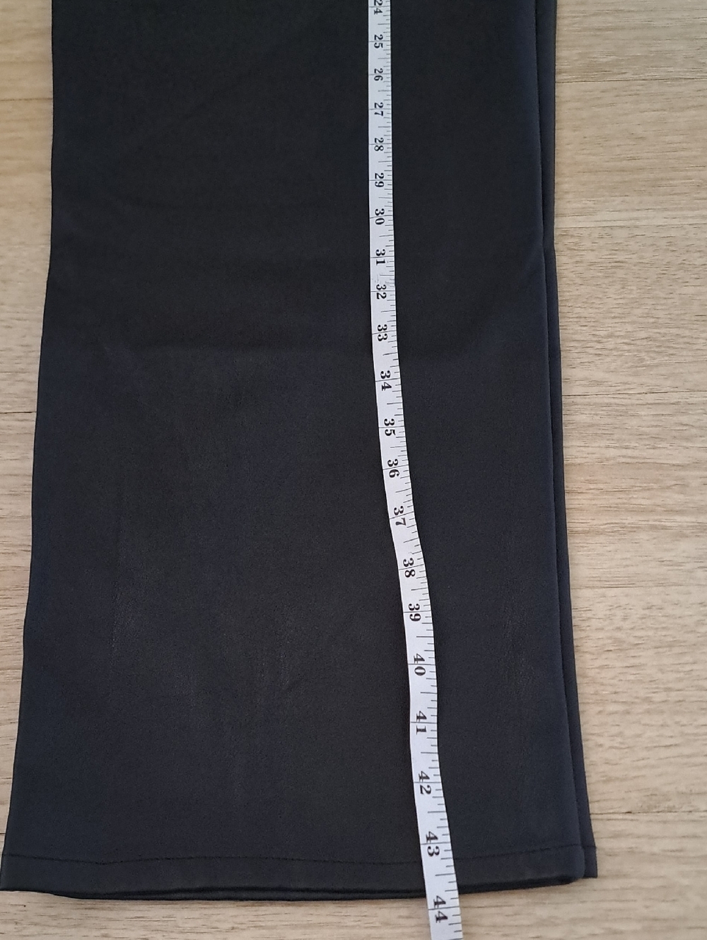 I'N'C INTERNATIONAL CONCEPTS IBlack Faux Leather Skinny Pants - Picture 7 of 10